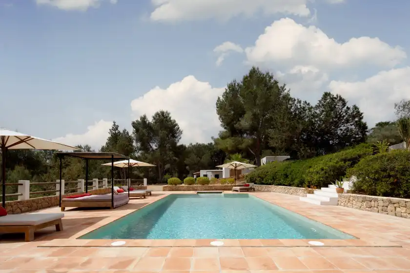 Ferienhaus auf Villa phosphenes, Sant Josep de sa Talaia