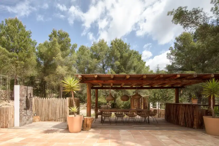Ferienhaus auf Villa phosphenes, Sant Josep de sa Talaia