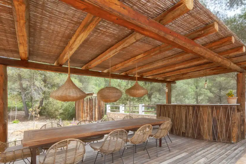 Ferienhaus auf Villa phosphenes, Sant Josep de sa Talaia