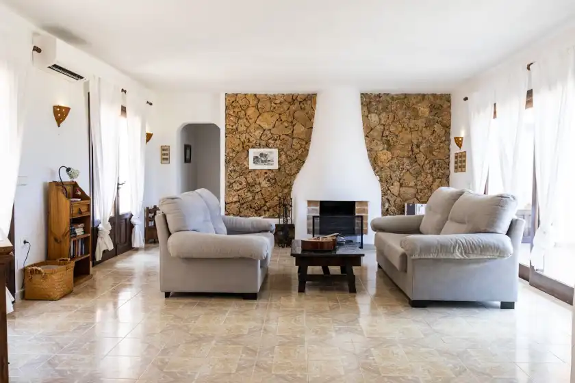 Ferienhaus auf Vista conta, Sant Agustí des Vedrà