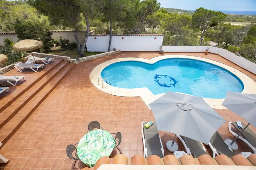 Ferienhaus auf Vista conta, Sant Agustí des Vedrà