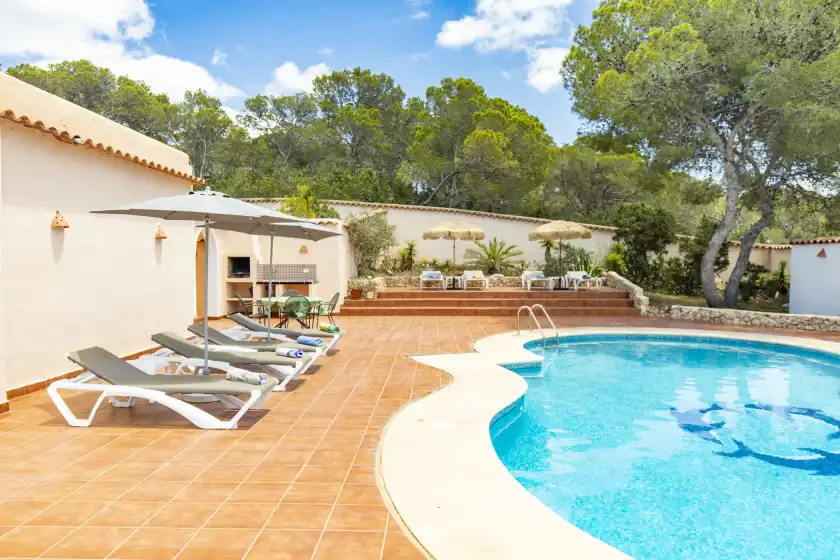 Ferienhaus auf Vista conta, Sant Agustí des Vedrà