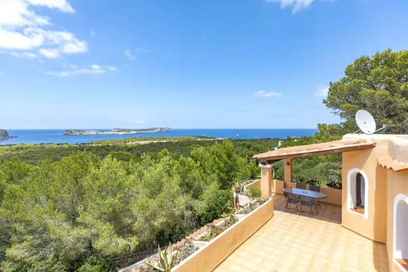 Ferienhaus auf Vista conta, Sant Agustí des Vedrà