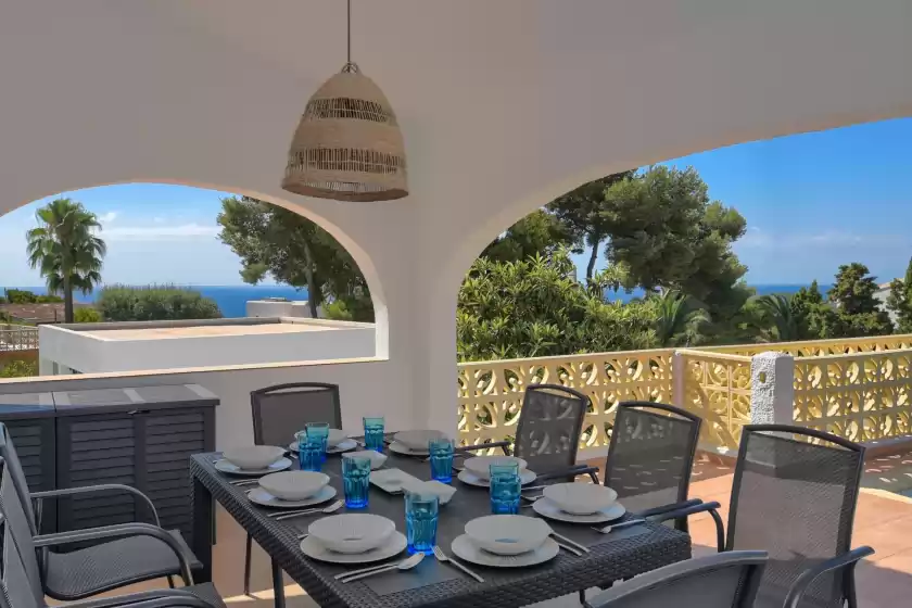 Ferienhaus auf Casa de missy 6 pax, el Poble Nou de Benitatxell/Benitachell
