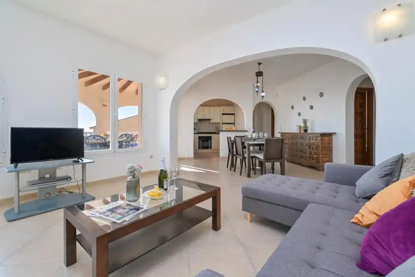 Ferienhaus auf Casa carmen 4 pax, el Poble Nou de Benitatxell/Benitachell