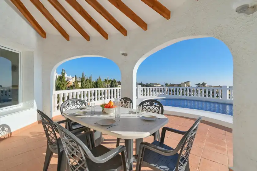 Ferienhaus auf Casa carmen 4 pax, el Poble Nou de Benitatxell/Benitachell