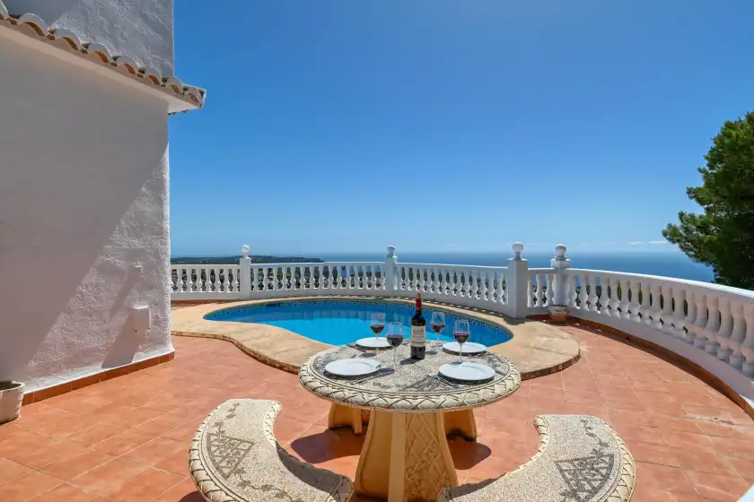 Ferienhaus auf Amanecer, el Poble Nou de Benitatxell/Benitachell