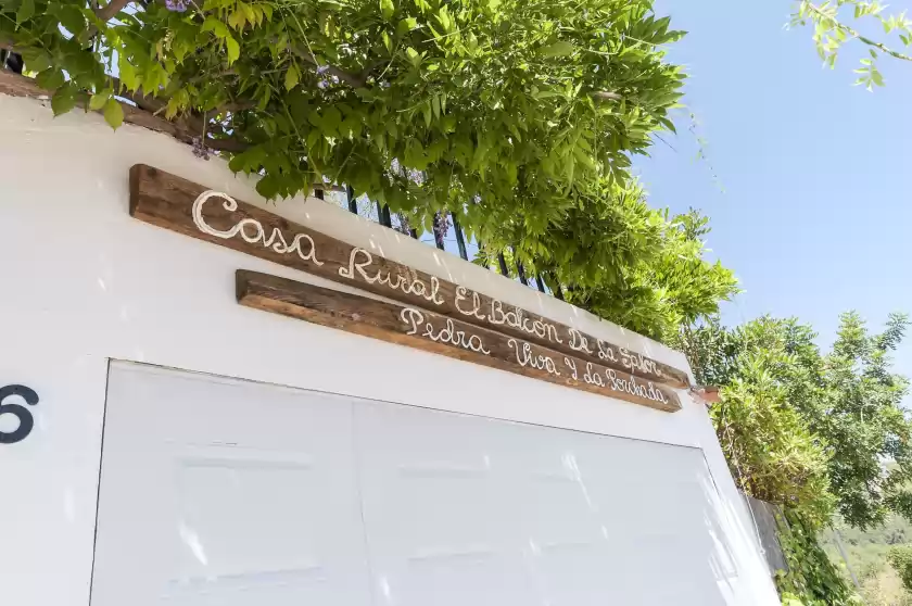 Ferienhaus auf El balcón de la safor - pedraviva, Ador