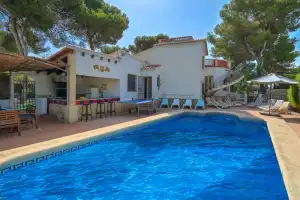 Escabusso - Ferienhaus auf el Poble Nou de Benitatxell/Benitachell