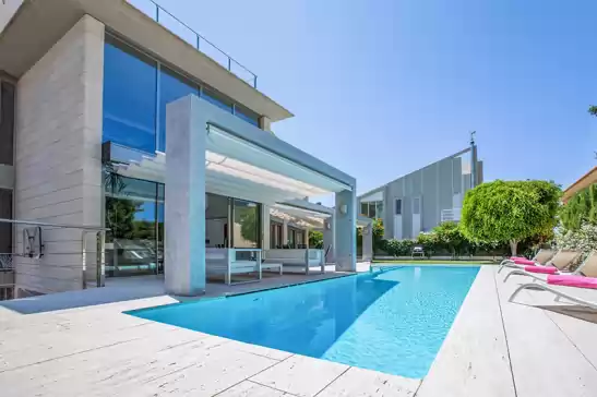 Villa für 10 gäste . Mit Pool, Klimaanlage, Wifi und Optionale GRATIS Stornierung Villa agusmar in Son Verí Nou, Llucmajor, Mallorca, Illes Balears, España