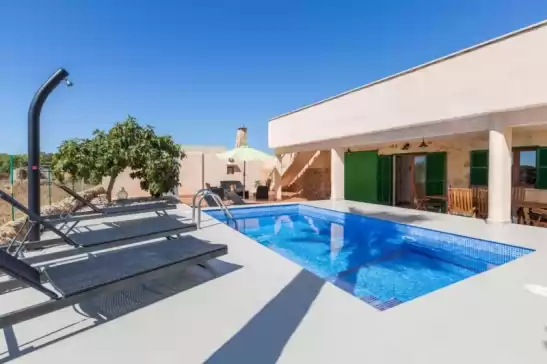 Villa for 5 guests . With Pool, Air conditioning, Wifi and Optional FREE Cancellation  Short de son fideu in s'Estanyol de Migjorn, Llucmajor, Mallorca, Illes Balears, España