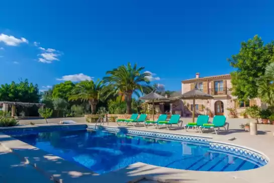 Villa for 6 guests . With Pool, Air conditioning, Wifi and Optional FREE Cancellation  Es turó in es Llombards, Santanyí, Mallorca, Illes Balears, España