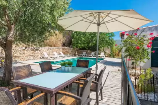 Villa für 6 gäste . Mit Pool, Klimaanlage, Wifi und Optionale GRATIS Stornierung  Ca n'abrines in Lloseta, Mallorca, Illes Balears, España