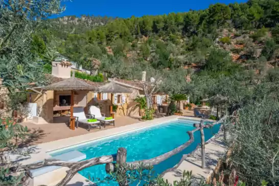 Villa für 2 gäste . Mit Pool, Klimaanlage, Wifi und Optionale GRATIS Stornierung Ses begudes in Fornalutx, Mallorca, Illes Balears, España