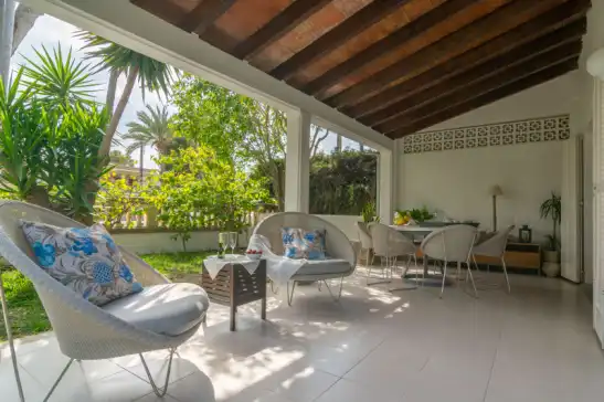 Holiday house for 8 guests . With Air conditioning, Wifi and Optional FREE Cancellation Villa campins in Platja d'Alcúdia, Alcúdia, Mallorca, Illes Balears, España