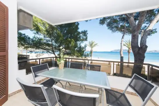 Apartment for 6 guests . With Air conditioning, Wifi and Optional FREE Cancellation Canaves in Port de Pollença, Pollença, Mallorca, Illes Balears, España