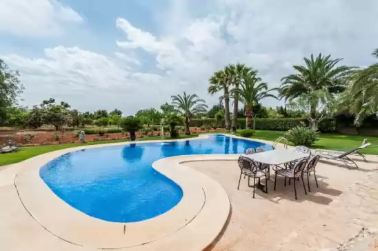 Villa for 8 guests . With Pool, Air conditioning, Wifi and Optional FREE Cancellation  Can rovey in Inca, Mallorca, Illes Balears, España