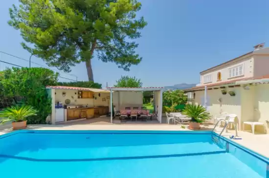 Villa für 6 gäste . Mit Pool, Klimaanlage, Wifi, Haustiere und Optionale GRATIS Stornierung El pradillo in Palmanyola, Bunyola, Mallorca, Illes Balears, España