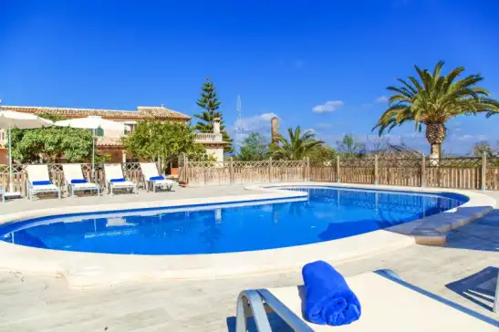 Villa for 12 guests . With Pool, Air conditioning, Wifi, Pets and Optional FREE Cancellation Son nadal in Costitx, Mallorca, Illes Balears, España