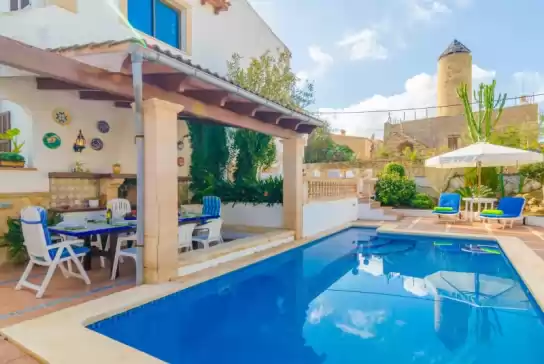 Villa für 8 gäste . Mit Pool, Klimaanlage, Wifi und Optionale GRATIS Stornierung  Can nicolau in Colònia de Sant Pere, Artà, Mallorca, Illes Balears, España