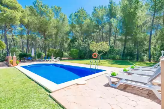 Villa für 8 gäste . Mit Pool, Klimaanlage, Wifi und Optionale GRATIS Stornierung Ca na barbara in Santa María del Camí, Mallorca, Illes Balears, España