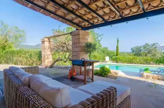Villa para 4 huéspedes . Con Piscina, Aire Acondicionado, Wifi y Cancelación GRATUITA opcional  Son barbot (can robi nou) en Sant Llorenç des Cardassar, Mallorca, Illes Balears, España