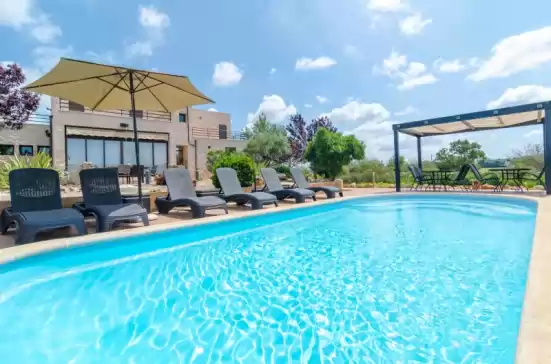 Villa für 6 gäste . Mit Pool, Klimaanlage, Wifi, Haustiere und Optionale GRATIS Stornierung Son vigili in Campos, Mallorca, Illes Balears, España