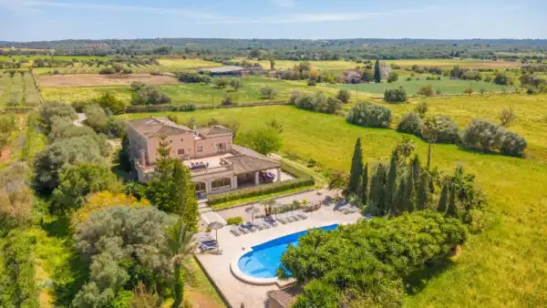 Villa for 18 guests . With Pool, Air conditioning, Wifi, Pets and Optional FREE Cancellation Na pont in Campos, Mallorca, Illes Balears, España