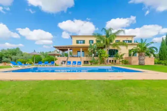 Villa für 8 gäste . Mit Pool, Klimaanlage, Wifi und Optionale GRATIS Stornierung Can bou in ses Salines, Mallorca, Illes Balears, España