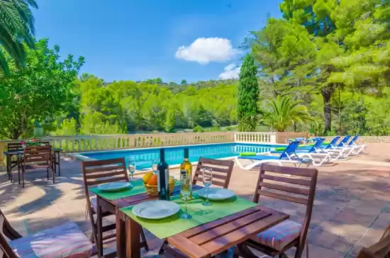 Villa für 8 gäste . Mit Pool, Wifi und Optionale GRATIS Stornierung  Can bolei in Sant Elm, Andratx, Mallorca, Illes Balears, España