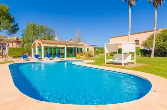 Villa für 16 gäste . Mit Pool, Klimaanlage, Wifi und Optionale GRATIS Stornierung Can rito in Felanitx, Mallorca, Illes Balears, España
