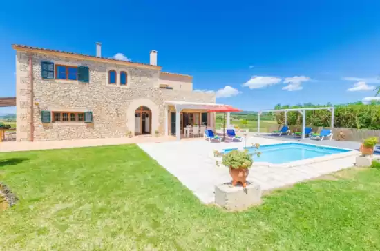 Villa para 8 huéspedes . Con Piscina, Wifi y Cancelación GRATUITA opcional  Angigal en Manacor, Mallorca, Illes Balears, España