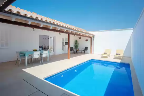 Villa for 6 guests . With Pool, Air conditioning, Wifi and Optional FREE Cancellation  Sestanyolet in s'Estanyol de Migjorn, Llucmajor, Mallorca, Illes Balears, España