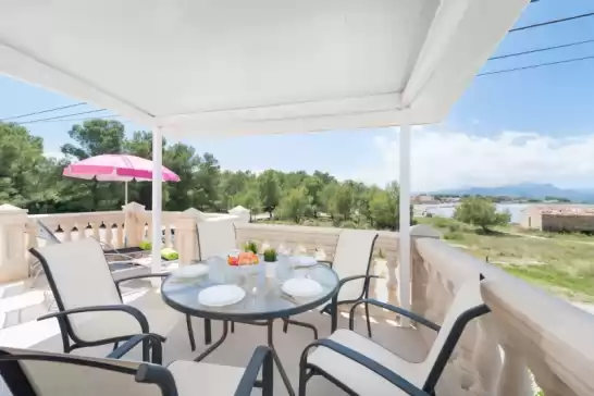 Apartment für 6 gäste . Mit Klimaanlage, Wifi und Optionale GRATIS Stornierung  Puesta de sol in Alcúdia, Mallorca, Illes Balears, España