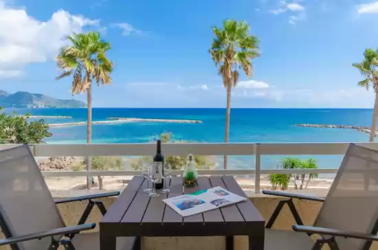 Apartment für 4 gäste . Mit Wifi und Optionale GRATIS Stornierung  Cala bona calm & beach in Cala Bona, Son Servera, Mallorca, Illes Balears, España