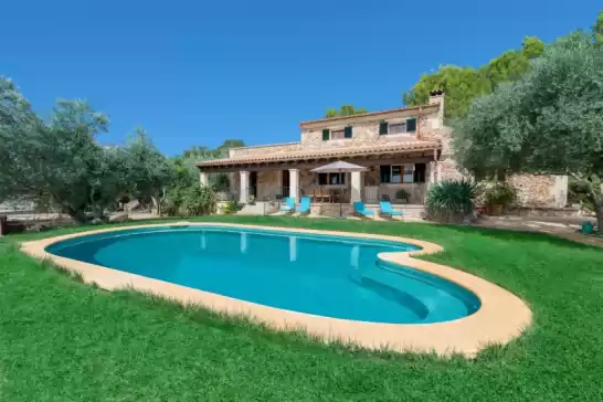 Villa für 6 gäste . Mit Pool, Klimaanlage, Wifi und Optionale GRATIS Stornierung Es cocons in Sineu, Mallorca, Illes Balears, España