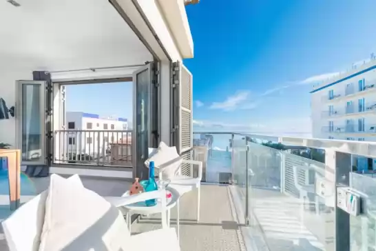 Apartment for 4 guests . With Air conditioning, Wifi and Optional FREE Cancellation  Castello platja in Can Picafort, Santa Margalida, Mallorca, Illes Balears, España