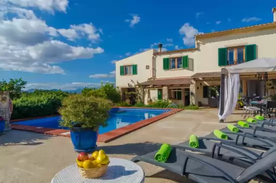 Villa for 6 guests . With Pool, Wifi and Optional FREE Cancellation  Can rius in Muro, Mallorca, Illes Balears, España