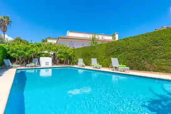 Villa for 6 guests . With Pool, Air conditioning, Wifi and Optional FREE Cancellation  Can miquel (tord) in Can Picafort, Santa Margalida, Mallorca, Illes Balears, España