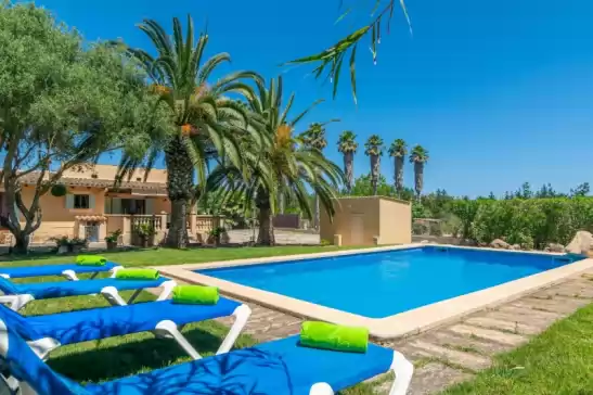 Villa para 6 huéspedes . Con Piscina, Wifi y Cancelación GRATUITA opcional  Es garballons en Manacor, Mallorca, Illes Balears, España
