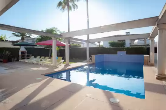 Villa for 8 guests . With Pool, Air conditioning, Wifi and Optional FREE Cancellation  Estrel in Can Picafort, Santa Margalida, Mallorca, Illes Balears, España