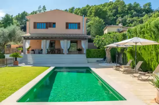 Villa for 6 guests . With Pool, Air conditioning, Wifi and Optional FREE Cancellation  Sa tanca de sa nina in Mancor de la Vall, Mallorca, Illes Balears, España