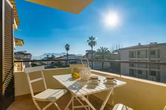 Apartment for 4 guests . With Air conditioning, Wifi and Optional FREE Cancellation  La llimona in Port de Pollença, Pollença, Mallorca, Illes Balears, España
