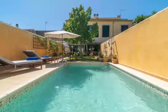 Villa für 5 gäste . Mit Pool, Klimaanlage, Wifi und Optionale GRATIS Stornierung  Els àngels in ses Salines, Mallorca, Illes Balears, España