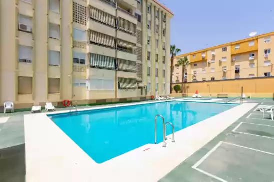Apartment for 6 guests . With Pool, Air conditioning, Wifi and Optional FREE Cancellation  Casa marina in Torre del Mar, Vélez-Málaga, Málaga, Andalucía, España