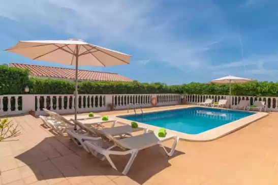 Apartment für 4 gäste . Mit Pool und Optionale GRATIS Stornierung  Villa marina (cala en porter) in Cala en Porter, Alaior, Menorca, Illes Balears, España