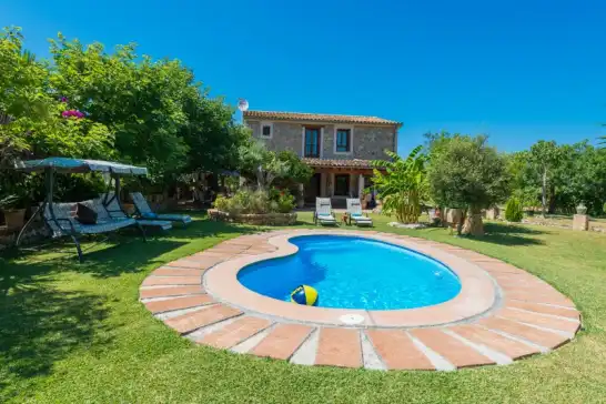 Villa for 6 guests . With Pool, Air conditioning, Wifi and Optional FREE Cancellation Finca can diego in Inca, Mallorca, Illes Balears, España