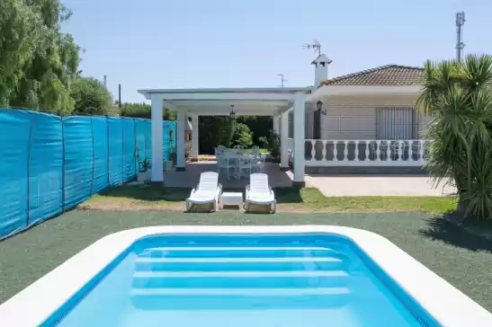 Villa für 6 gäste . Mit Pool und Optionale GRATIS Stornierung  Fuentes del colorao in Barrio Nuevo, Conil de la Frontera, Cádiz, Andalucía, España