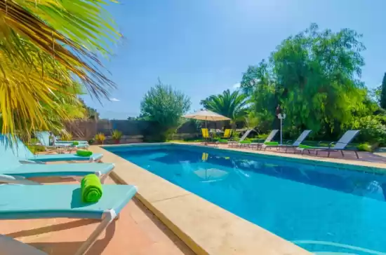 Villa para 10 huéspedes . Con Piscina, Aire Acondicionado, Wifi, Mascotas y Cancelación GRATUITA opcional  Villa garba en Felanitx, Mallorca, Illes Balears, España