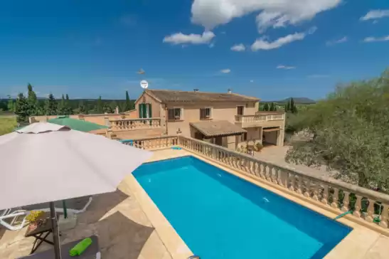 Villa para 7 huéspedes . Con Piscina, Aire Acondicionado, Wifi y Cancelación GRATUITA opcional  Es rafal cogolles en Manacor, Mallorca, Illes Balears, España